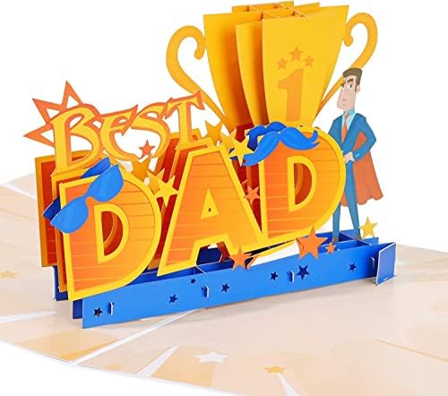 Taomoiup Father’s Day Toolbox Pop-Up Card, Father’s Day Card, Handcrafted 3D Pop-Up Greeting Card, Unique Father's Day Gift for Dad, Son, Husband, Grandpa, Grandfather, Step Dad