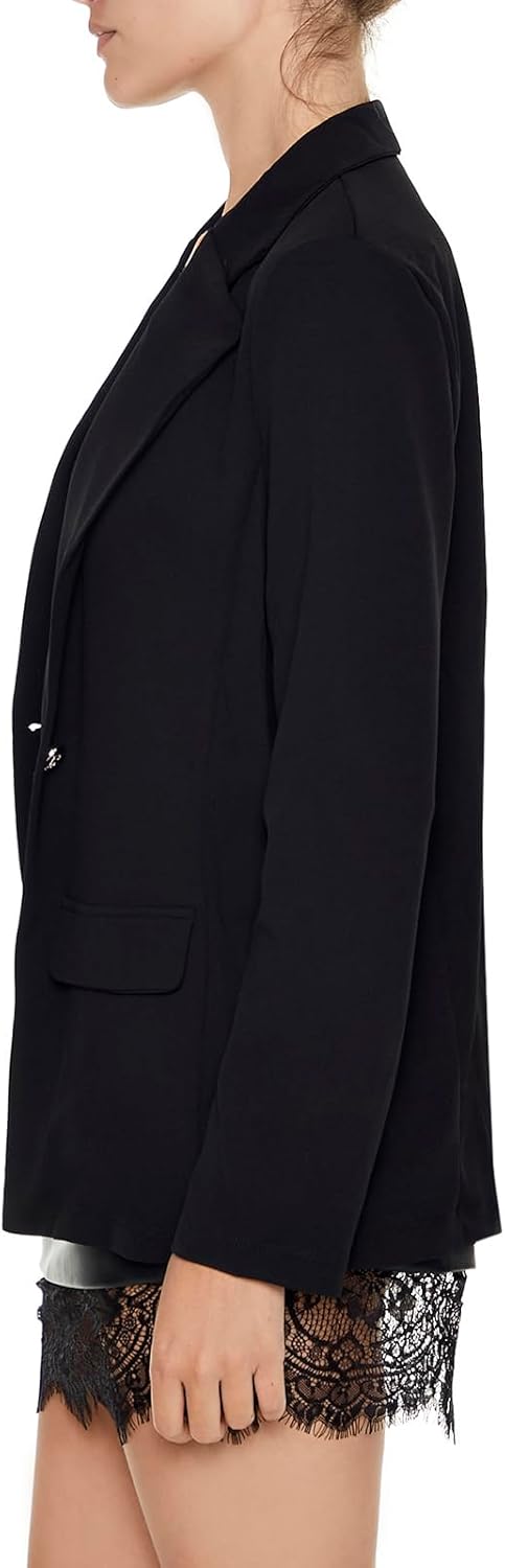 Forever 21 Women's Boxy Notched Lapel Blazer