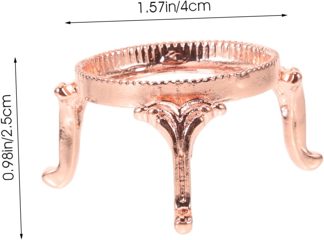 Metal Crystal Ball Display Stand 2 Pcs with Delicate Design
