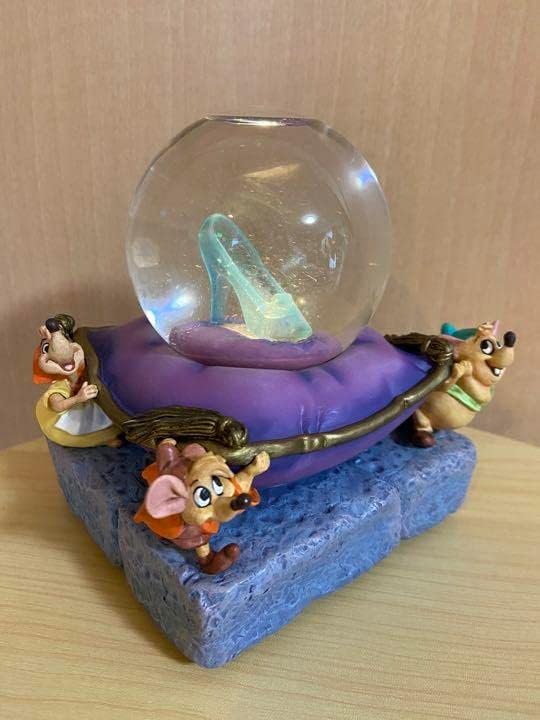 シンデレラ スノーグローブ ガラスの靴 オルゴール フィギュア ディズニー シンデレラ スノーグローブ ガラスの靴 オルゴール フィギュア