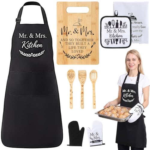 Set de Tabla de Cortar y Accesorios para Cocina 9 Piezas miniatura 1