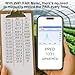 WiFi PAR Meter – Real-Time Light Intensity Monitor with Graph Recording | Measures PAR (400–700nm) and UVA for Grow Lights, Greenhouses