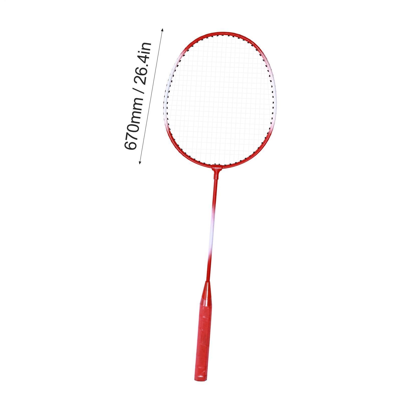Set di racchette da badminton,Set di racchette da badminton, di da per 2 | giocatori - da per adulti, per attività ricreative all'aperto, attrezzatura sportiva per a