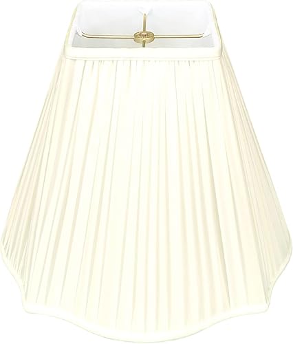 Royal Designs Fancy Square Gather Pleat - Lámpara de techo (2.7 x 6.3 x 5.2in)