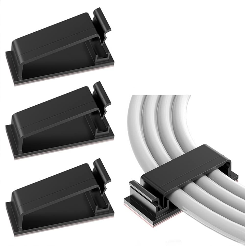 Cable Management Clip Cable Clip with Strong SelfAdhesive, Large