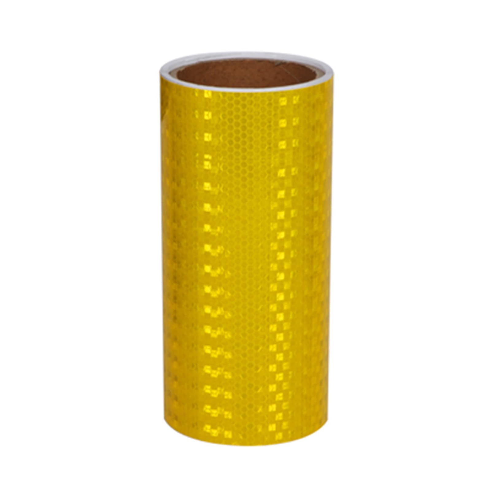 Cinta de Seguridad, Cinta Reflectante, Adhesivo Reflectante de Visibilidad Nocturna for vehículos, Bicicletas, Ropa, Cascos y buzones de 20 cm de Ancho.(Lemon Yellow,3m)