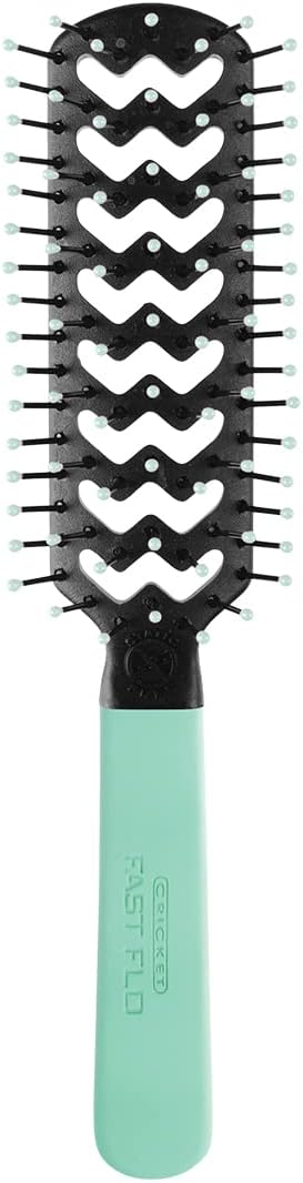 Cricket It’s All Good Stylist Tools Kit - Professional Salon Haircutting Scissors, Hair Cape, Static Free Vent Hairbrush, Teasing Brush, and Hair Clips Set, Dr. Everything Will Be Alright, Mint