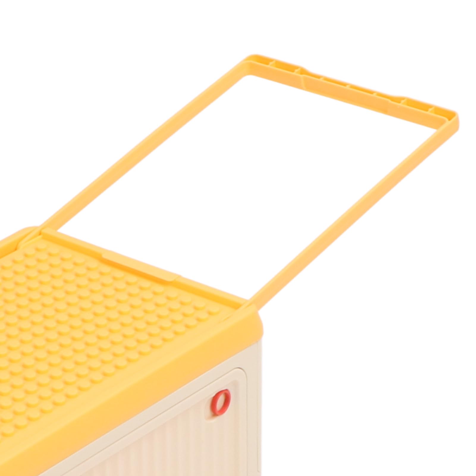 Contenitori Portaoggetti con Ruote, Scatola per Giocattoli Organizzatori di Giocattoli per Bambini e Contenitori Portaoggetti con Coperchio Organizzatore di Blocchi da
