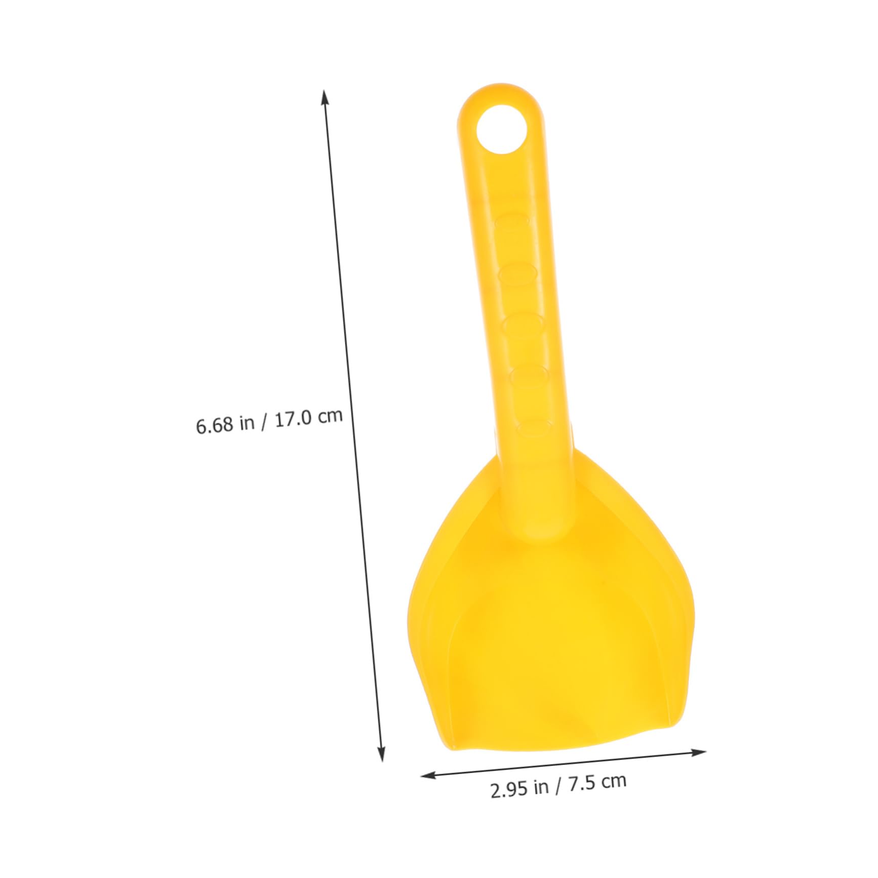 Palas para Excavar Arena, 20 Piezas de Plástico Amarillo para Playa | Mini Juguetes de Playa, Juguetes de Playa para Exteriores, Decoración Verano