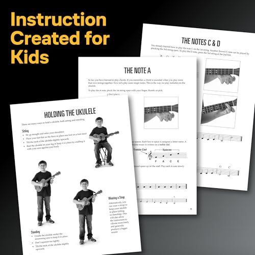 The Hal Leonard Ukulele Method: Ukulele For Kids: Lehrmaterial, CD für Ukulele (Book & CD): A Beginner’s Guide With Step by Step Instruction for Ukulele