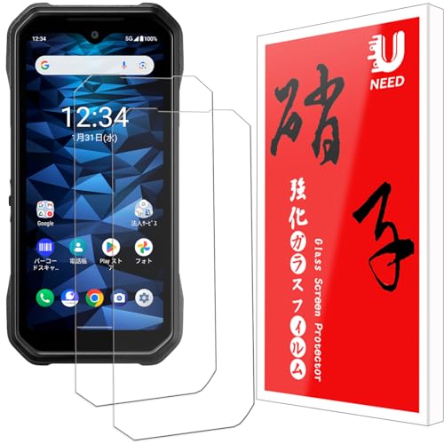 �y2���Z�b�g�zUNEED DuraForce EX KY-51D/A301KC �p�̃t�B���� KC-S703/KC-S603 �p�� �K���X�t�B���� �����t���ی�t�B���� �����^�b�`�\�t��/�C�A�[��/�P�[�X�Ɗ�����/�d�x9H/��U�h�~/�w��h�~