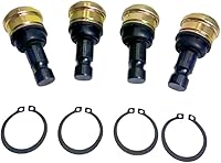 Winsuyat Upper Lower Front Ball Joints for Polaris RZR 570/800/900 Ranger 500/700/800/900 Sportsman Scrambler - Replaces 7061220 7061187
