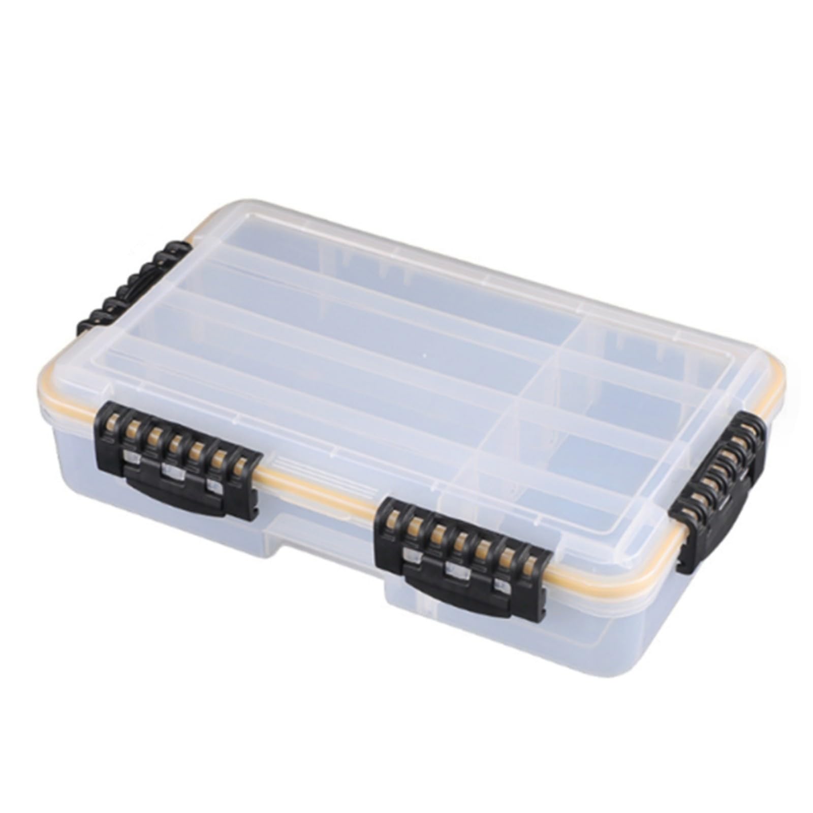 Lure Organizer Fishing Tackle Box Lure Storage Box Clear Tray Bait Separator Multifunctional Portable Storage Tray Multifunctional Bait Tray