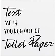 Bathroom Wall Art - Text
