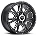 Vision 399 Fury Gloss Black Milled Spokes Wheel with Milled Finish (17x8.5"/5x127mm)