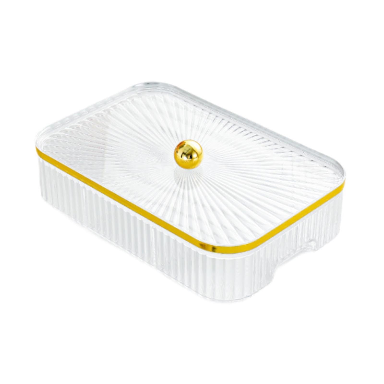 Kixzsaz Versatile Appetizer Platter Parties Dry Fruit Tray With Lid Multifunctional Fruit Serving Snack Platter Can Be Used To Store Nuts Fruits Nuts Snacks