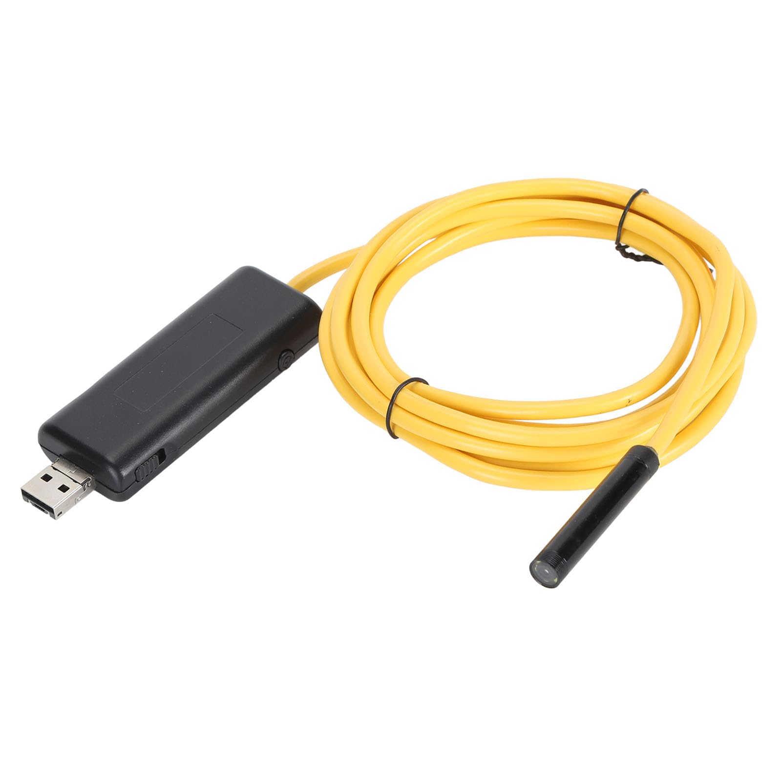 KUIDAMOS Endoskop USB WiFi 720P Profesjonalna Kamera Wysokiej Rozdzielczości z 6 Diodami LED do Kontroli Silnika Samochodowego i Konserwacji Rur 8mm (10 m)