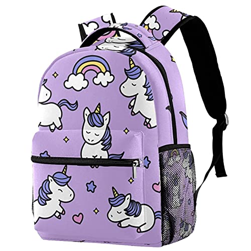 Sac à dos licorne pour les vacances scolaires et sorties scolaires des filles