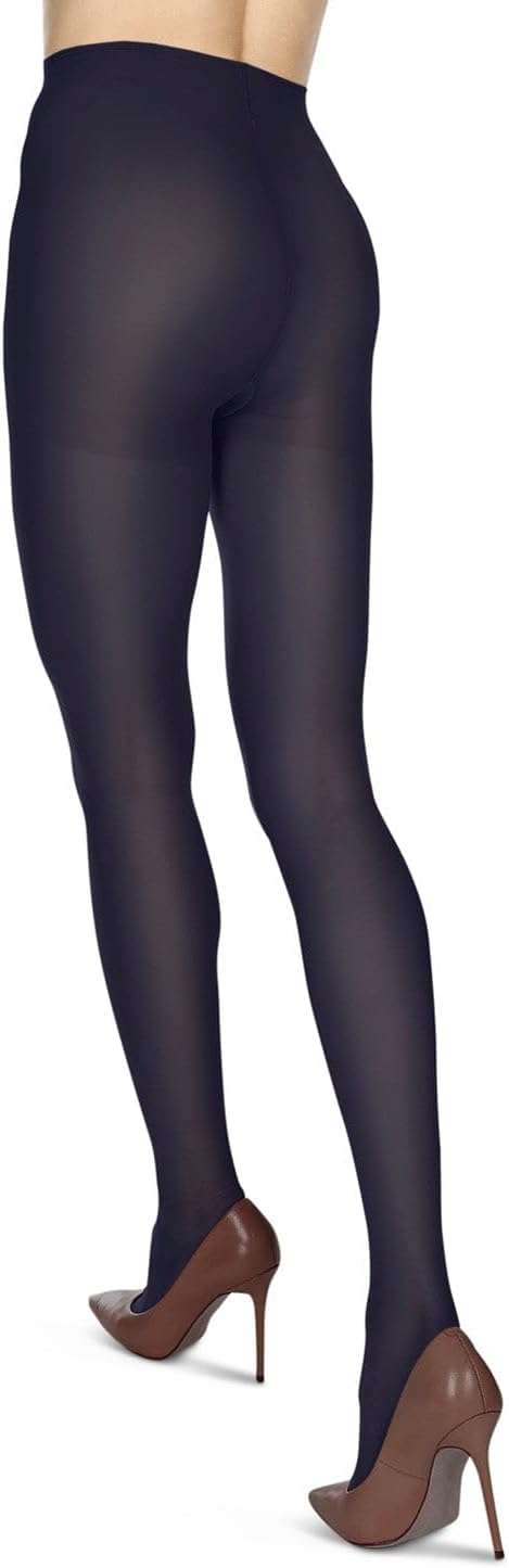 Melas Control Top Opaque Tights for Women, Comfortable and Smoothing Tummy Control Tights, 60 Denier - Sizes Small-Q2 - Image 8