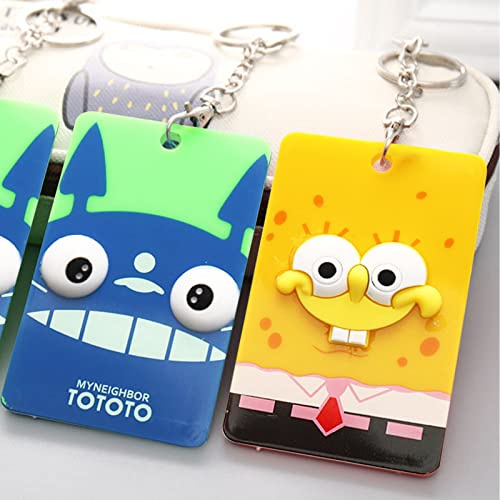 Wopin 2 Pezzi Porta Carte Cartone Animato con