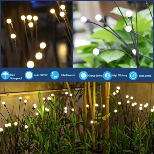 Luces led de jardín solares para iluminar caminos oscuros sin cables 6