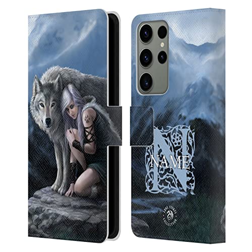 Coque en Cuir Anne Stokes pour Samsung Galaxy S23 Ultra Protection Portefeuille Unique