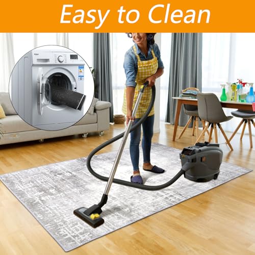 WUWEOT Office Chair Mat for Hardwood Floor, Anti-Slip Computer Gaming Chair Rug, 59 x 46.5 Inches Desk Floor Mat, Under Desk Low-Pile Rug, Hardwood/Tile Floor Protector