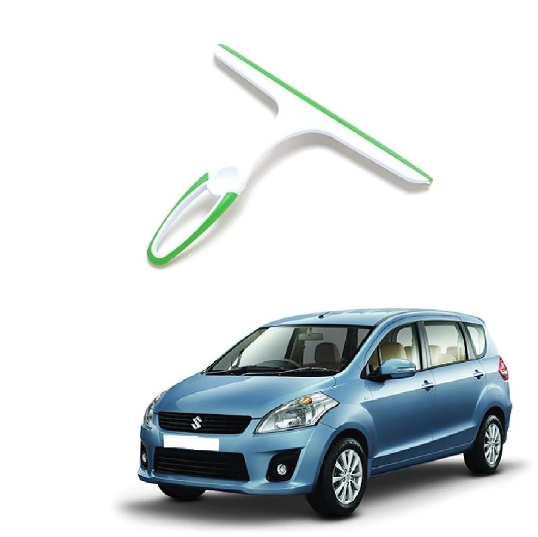 Multipurpose Car Window Glass Cleaning Wiper (Random Color) Set of 1pcs Compatible for Maruti Suzuki Ertiga Type-1