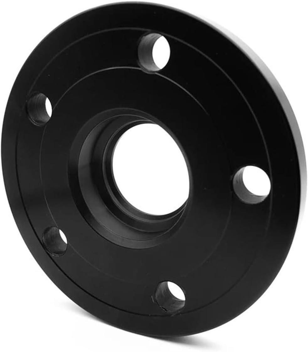 Wheel Hub Centric Rings Spacers 5Lug Universal PCD 5x112 CB 66.5mm 10/12/15/20mm 2Pieces Car (2PCS 10mm Black)