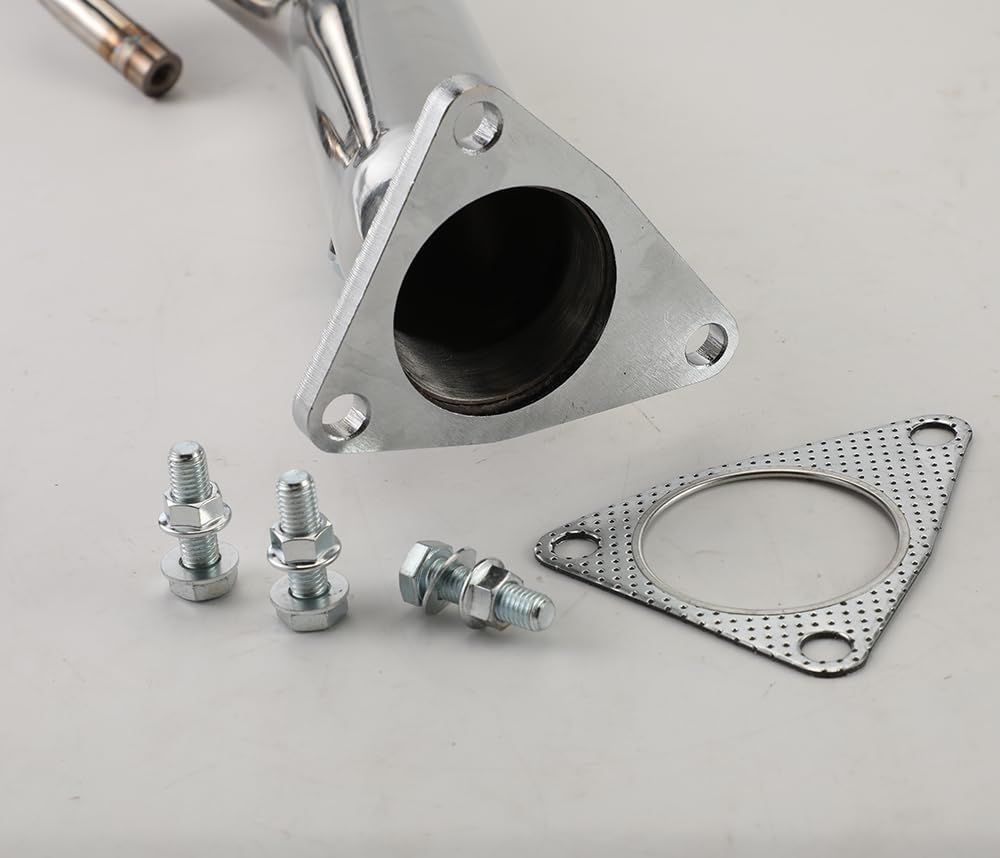 Exhaust Pipe kit W/Gaskets And Bolts Fit For 2009-2018 370z/2008-2013 Infiniti G37, 3.7L V6 VQ37VHR, Manifold, T304 Stainless Steel Infiniti G37 Exhaust Headers 622