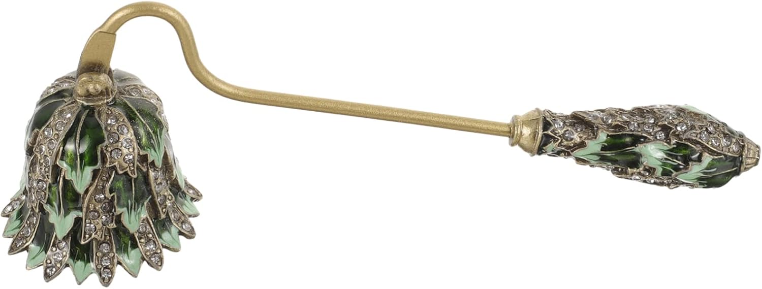 Candle Snuffer Tool Set Decorative Wick Extinguisher for Scented Candles for Home Use Includes Wick Trimmer and Dipper