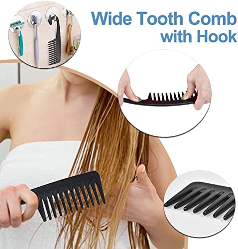 Detangling Brush for Afro Hair, MORGLES Wet Hair Brush Detangler for Curly, Black Vented