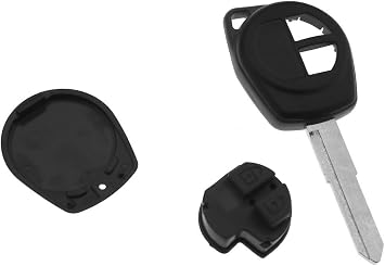 New Remote Key Fob Case Shell Batter 2Button Replace Suzuki/Vauxhall Agila