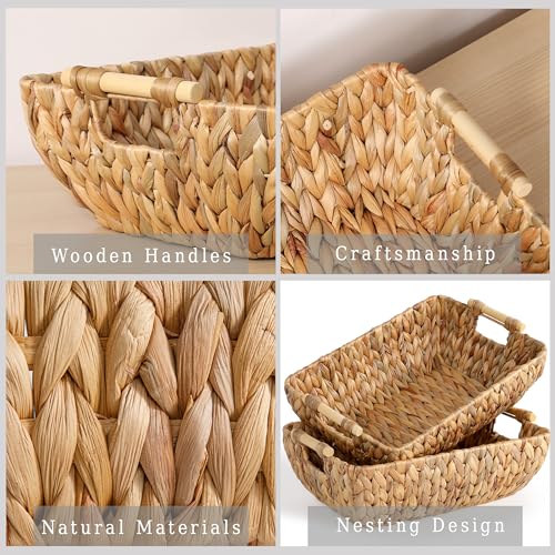 Water-Hyacinth-Storage-Baskets-with-Wooden-HandlesLarge-Wicker-Baskets-for-Organizing-Set-of-2