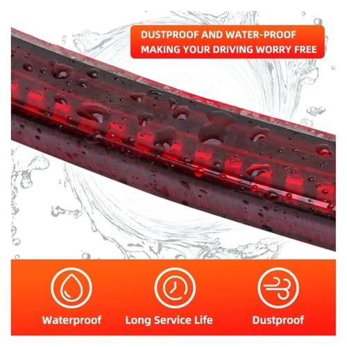 Lámpara trasera LED y guardabarros de alta resistencia para Har&Ley Touring 4