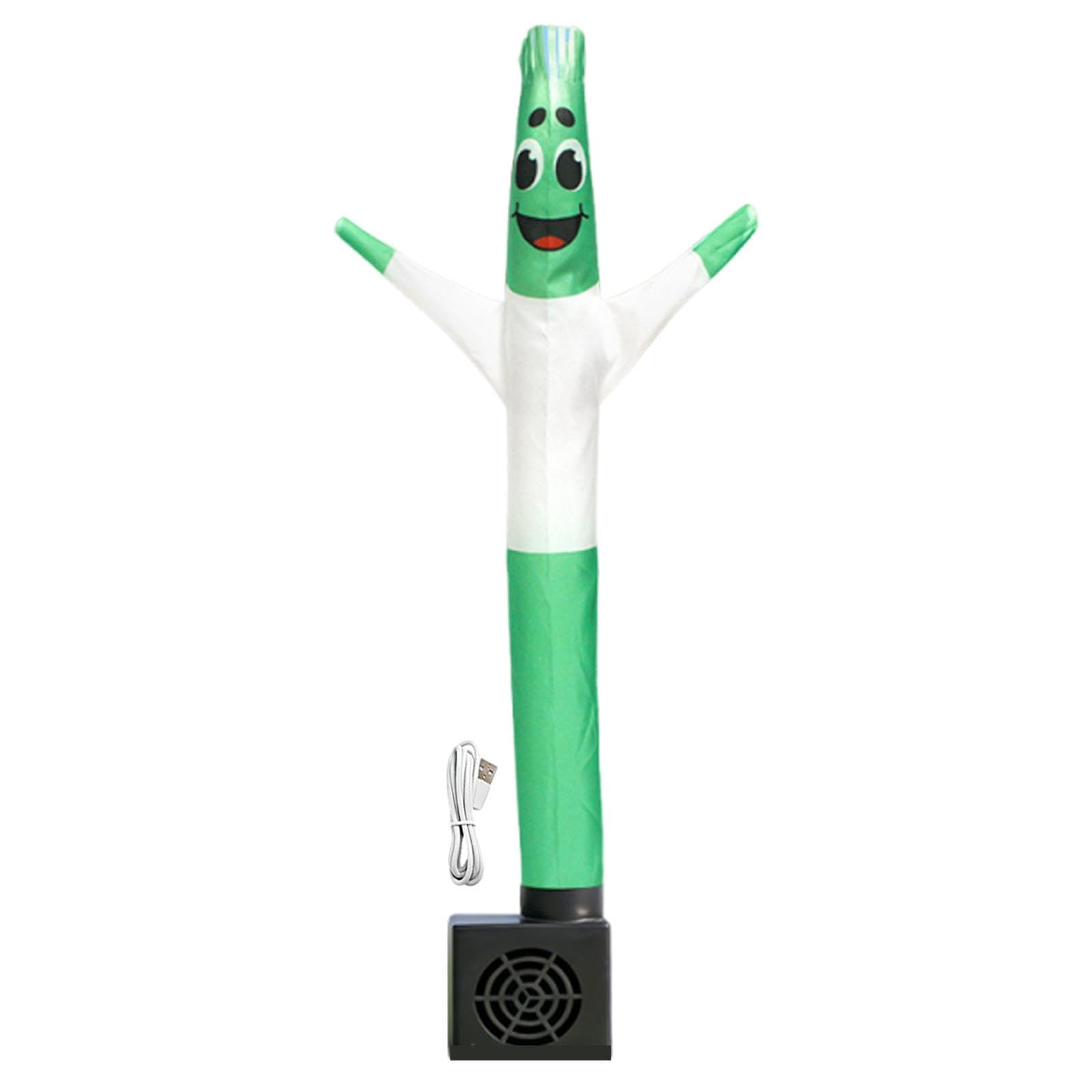 Colcolo Títere Inflable de Tubo para bailarín, Resistente, con soplador, Ideal para Fiestas y Fotos, Gente