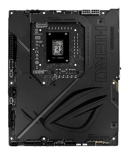 ROG Maximus Z890 Hero BTF Z890 LGA 1851 ATX Scheda madre, connettore nascosto, Advanced AI PC Ready, 22+1+2+2 stadi, DDR5, WiFi 7, 2.5G LAN, 6X M.2, PCIe 5.0, Thunderbolt 4, USB Type-C, AI - Scheda madre - Immagine 17