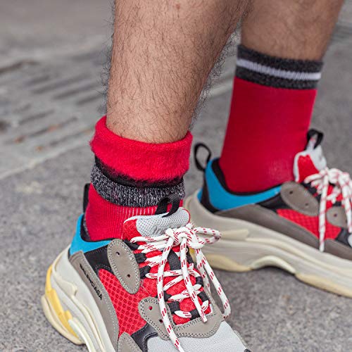 Sock Amazing Stylish Men‘s 4 Pairs Thermal Socks for Winter Extreme Cold Weather Thick Crew Boot Socks2