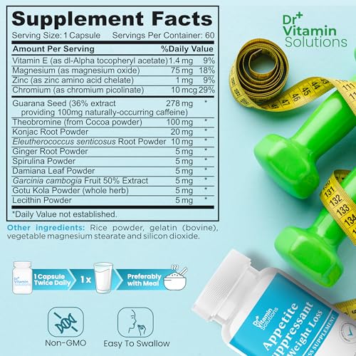 DR VITAMIN SOLUTIONS Appetite Suppressant Fat Burner