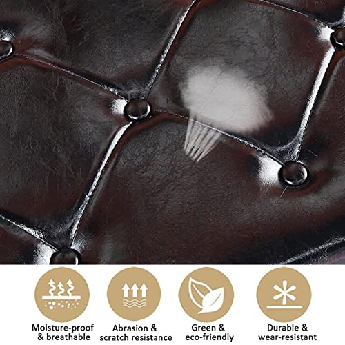 Banc ottoman de rangement pour optimiser un petit salon encombré - 4