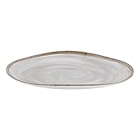 Vista 11 de G.E.T. OP-1813-CHI Chili 18 Plato para servir ovalado de melamina apto para lavavajillas, colección Osslo