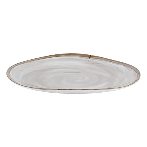 Miniatura 11 de G.E.T. OP-1813-CHI Chili 18 Plato para servir ovalado de melamina apto para lavavajillas, colección Osslo