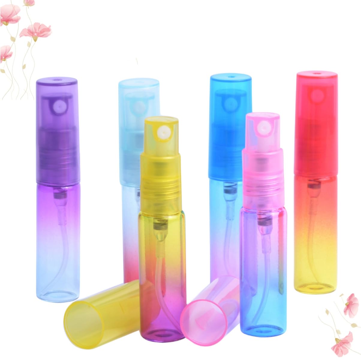 3 Juegos De Minibotellas Pulverizadoras De Perfume Para Viaje Reutilizables Para Cosméticos 12 Unidades