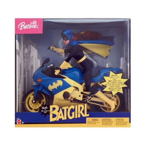Muñeca Barbie como Batgirl en Motocicleta miniatura 1