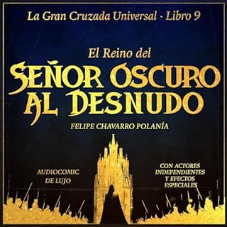 Diseño de la portada del título El Reino Del Se&ntilde;or Oscuro Al Desnudo