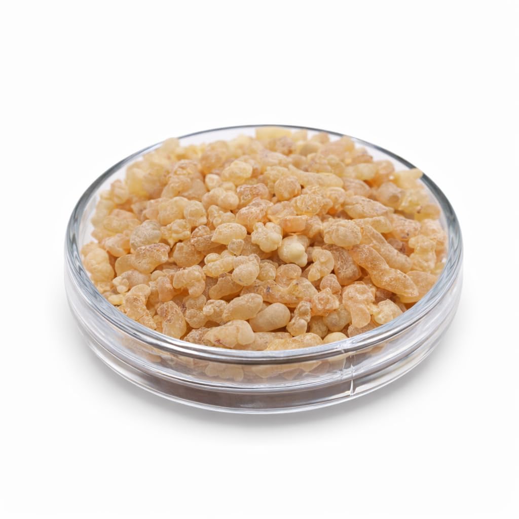 Weihrauch aus Athos – 100% Naturreines Boswellia Olibanum Räucherharz – Original Orthodoxer Kirchenweihrauch zum Räuchern auf Kohle – Klein, Mittel oder Grob (250g, Mittel)