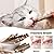 Catnip Sticks For Cats, Cat Dental Chew Sticks, Matatabi Cat Dental Care, Silvervine Cat Teeth Cleaning Dental Sticks, Cat Toys for Indoor Cats 30 pcs