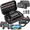 HEYSTOP Tasche für Nintendo Switch 2 Zubehör-Bundle mit Dockable-Switch 2 Schutzhülle, Switch 2 Panzerfolie, Switch 2 Lenkräder und Joycon Griff Hülle für Nintendo Switch 2 Controller