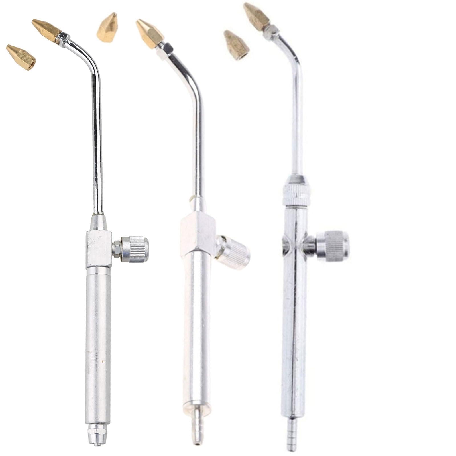 Soldering Tools Adjusted Flame Size with Switch Copper Nozzle Replaced Flexibly Double for Head Torch Welding Soldering Tools Cutter
