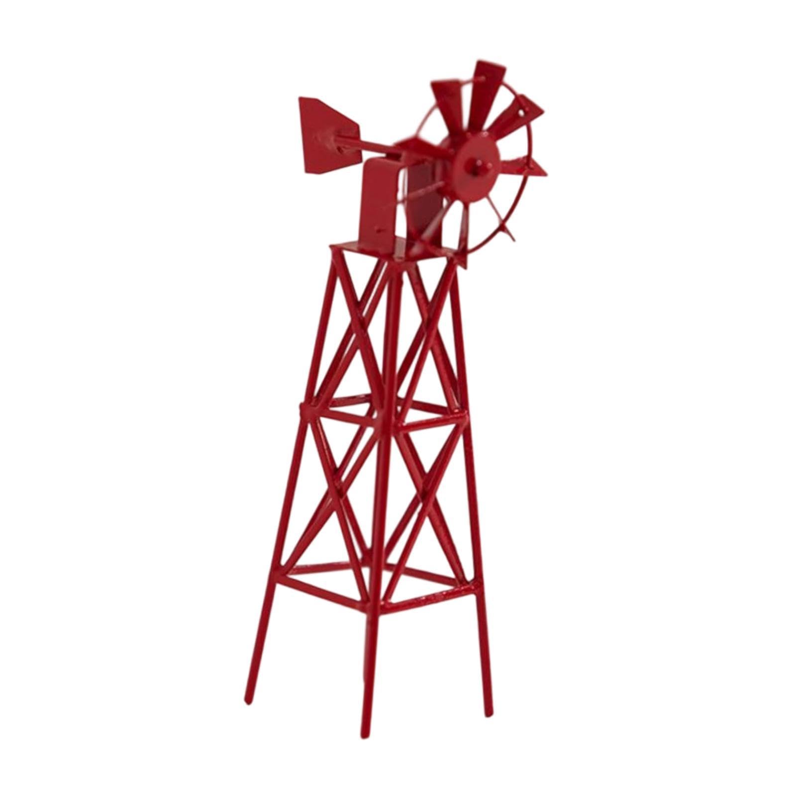 SECRET DESIRE Mini Ornamental Windmill Resin Craft Sculpture 3.94 inch Tall for Flower Pot|Yard, Garden & Outdoor Living|Gardening Supplies|Plant Care, Soil & Accessories|Baskets, Pots & Window Boxes